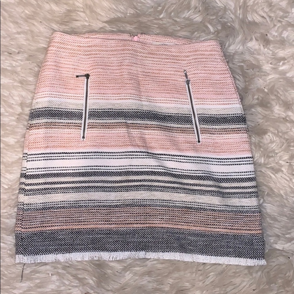 Quilted skirt from the LOFT